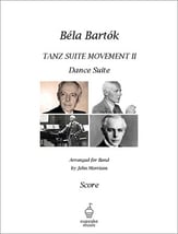 Tanz Suite Movement II Concert Band sheet music cover